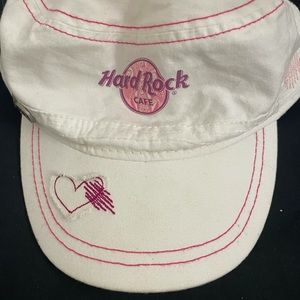 Hard Rock Cafe AUTHENTIC Womens Biker/ Captain Hat